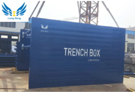 Fabrication <span class=keywords><strong>de</strong></span> pose <span class=keywords><strong>de</strong></span> tuyaux Boucliers <span class=keywords><strong>de</strong></span> tranchées en acier réglables personnalisés Étayage pour boîte <span class=keywords><strong>de</strong></span> tranchée en acier pour moules <span class=keywords><strong>de</strong></span> formes en béton - Product Image 6