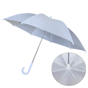 YS-6010 High Quality Kids Umbrella Promotional Gift Safety Manual Open Fiberglass Ribs Customized Printing Children Umbrella