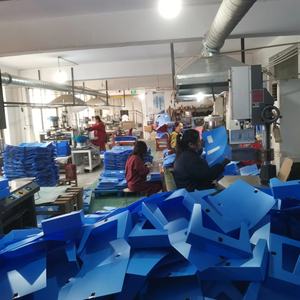 Caja de suministros de oficina de fábrica Archivos A4 Caja de archivo de plástico Cartera de documentos <span class=keywords><strong>Carpeta</strong></span> de archivos se puede personalizar - Product Image 5