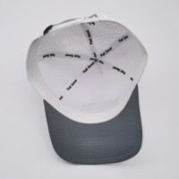 Casquettes de sport à visière incurvée en tissu tissé sur mesure pour hommes et femmes