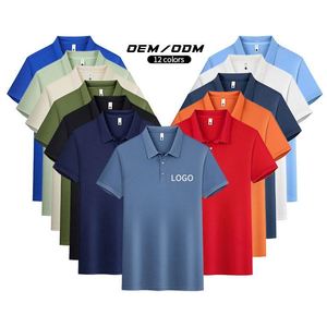 Camiseta Polo para Hombre, Informal, Lisa, de Poliéster de 190 g/m², con Logotipo Personalizado Estampado, Precio de Fábrica - Product Image 3