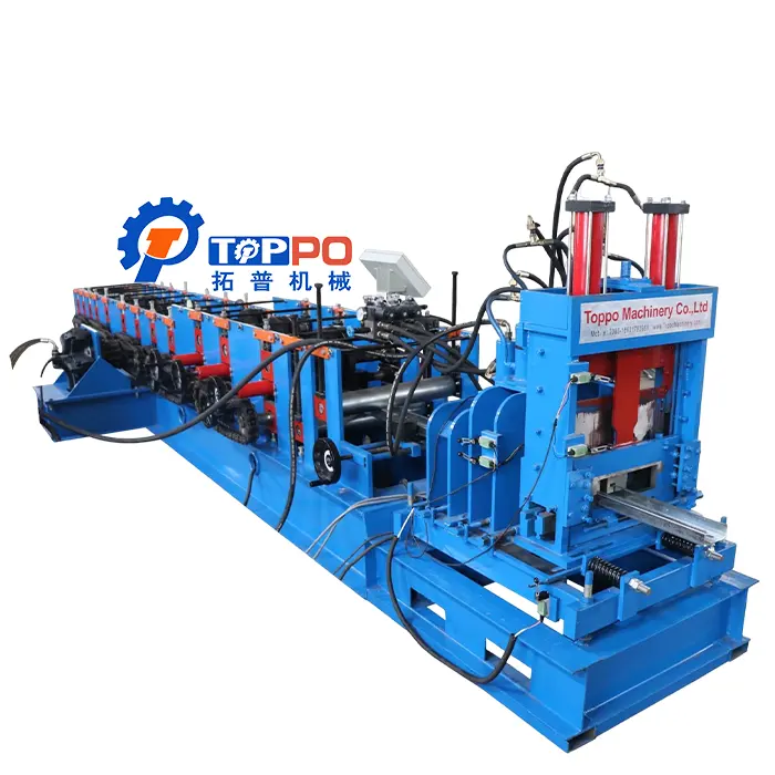 higher Speed Automatic CZ Purlin Steel Frame Metal Wall Right Angle Forming Machine Supplie