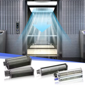 30-65 מ""מ מנוע AC DC מאווררים משידיים נפח אוויר גדול רעש נמוך רעש צולב זרימה מאוורר קירור מאוורר טנגנטי - Product Image 5