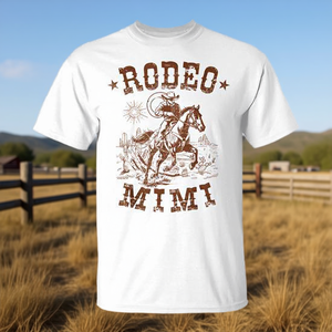 Camiseta a juego para el Día de la Madre de Rodeo Mimi Western Cowboy Family - Product Image 3