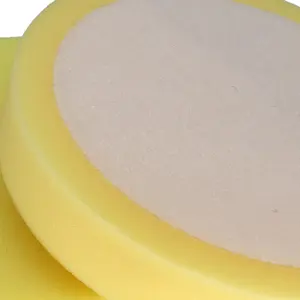 Tampons éponge de polissage composés de plaque de support de 5 pouces