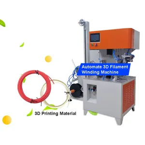 Preço de fábrica plástico 3d impressora filamento winder máquina totalmente automática Amostra/Caneta filamentos enrolamento máquina