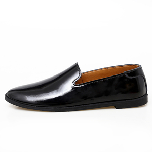 Point Toe Venta caliente Fácil de usar Color verde azul <span class=keywords><strong>Charol</strong></span> Superior resistente Moda Hombres Zapatos de cuero genuino - Product Image 6