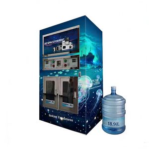 Máquina Expendedora de Agua Comercial YISO con Impresora de Recibos, Sistema de Filtración Múltiple con Ósmosis Inversa y Ozono para Supermercados - Product Image 1