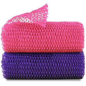 Custom Logo African Net Sponge With Rope <b>Body</b> Scrubber Durable Gentle Exfoliation African Net for All Skin Types Portable Travel - Product Image 1