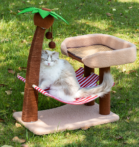 New Style <span class=keywords><strong>Cat</strong></span> Scratching Post <span class=keywords><strong>Cat</strong></span> Scratcher Post mit Katzen bett Stuhl Sisal Rope Scratching Post mit <span class=keywords><strong>Lounge</strong></span> - Product Image 5