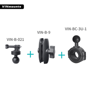 Super Clamp <b>Camera</b> Clamp Mount for 1.1"-1.5" Diameter Medium Tube or Round Shape Pole - Product Image 3