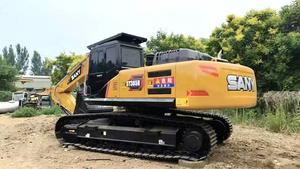 Excavatrice sur chenilles hydraulique Sany d'occasion de 36 tonnes, fabriquée en Chine, avec moteur Isuzu, pompe, moteur, godet d'excavatrice - Product Image 4