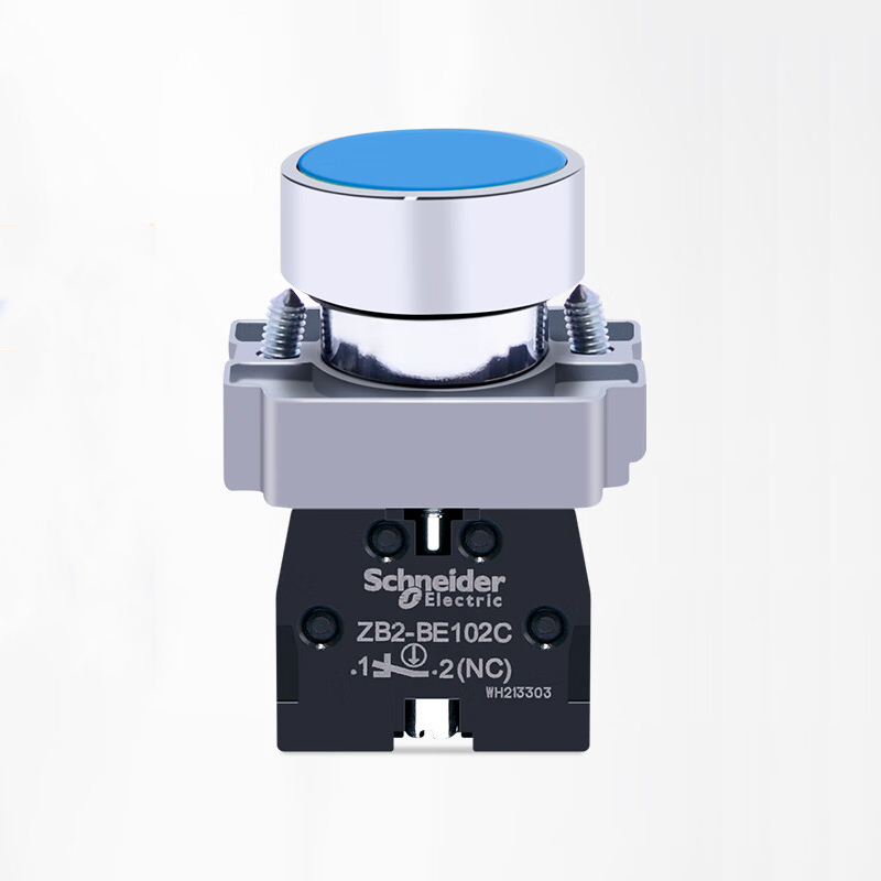 XB2BA61C Bleu à réinitialisation automatique