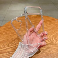 Coque de Téléphone en Acrylique Transparent pour iPhone 17 Pro Max, Étui Rigide Translucide pour iPhone 11 12 13 14 15 16 et Samsung