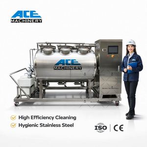 100L 200L 300L 400L 500L Cip Tank Stainless Steel Cleaning in Place System Mobile Cleaning Cip Cart - Product Image 1