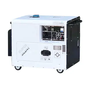 Leton Power 60Hz Diesel Generatoren 5 Kw 220V Dynamo Generator 5000W Draagbare Diesel Generator