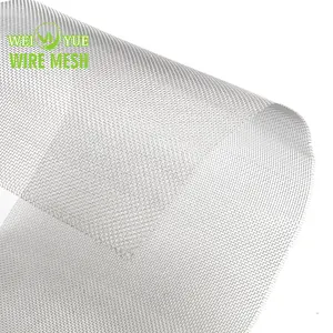 304 316 Stainless Steel Wire Mesh Roll 300 Micron Plain Woven Screen