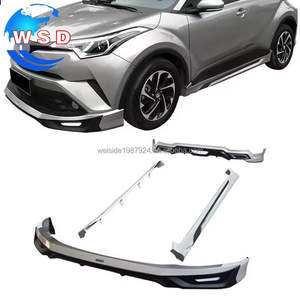 Kit Carrozzeria Paraurti Anteriore e Posteriore Lip per <span class=keywords><strong>Toyota</strong></span> CHR 2018 <span class=keywords><strong>CH</strong></span>-<span class=keywords><strong>R</strong></span> 2019 Set Completo Minigonne Laterali Accessori Esterni Auto - Product Image 2