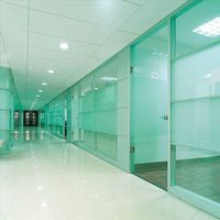 Verre trempé trempé de Chine personnalisé pour la construction verre plat incurvé taille de coupe personnalisée pour l'hôpital salle de bain cuisine salle à manger