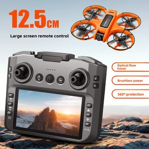 Drone FPV S156 sans balais avec positionnement optique, télécommande, écran intégré, photographie aérienne haute définition, quadricoptère - Product Image 3