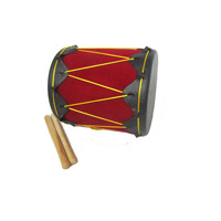 Instrument de percussion indien Tambour pour enfants Instrument de percussion minoritaire Tambour indien Éducation précoce Instrument de musique