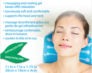 Deluxe Rustgevende Zachte <span class=keywords><strong>Gel</strong></span> Gevulde Spa Bad Kussen met Zuignap - Product Image 5