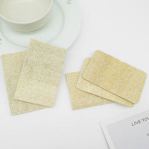 Écologique Papa Éponge Gommage Carré Plat Cuisine Nettoyage Luffa Éponge En Gros Biodégradable Zéro Déchet Naturel 7-15 Jours - Product Image 4