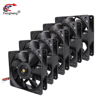 Ventilateur de boîtier d'ordinateur longue durée 120 mm, ventilateur de refroidissement de boîtier, refroidisseur 120X120X38 mm, 12 volts, 24 volts, ventilateur de refroidissement CC