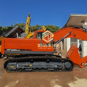รถขุดดิน Doosan DX225LCA มือสอง รถขุดดิน Doosan มือสองสำหรับงานก่อสร้างถนน รถขุดดินสำหรับงานดินดิบ - Product Image 1