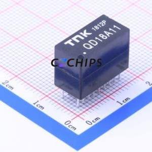 QD18A11หม้อแปลง LAN ผ่านรูส่วนประกอบ (THT) เหนี่ยวนำ (เปลี่ยนอัตราส่วน: 1:1) - Product Image 1