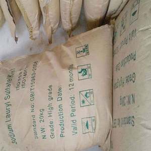 CAS No 151-21-3ผงซักฟอกโซเดียมลอริลซัลเฟตผง SLS - Product Image 2