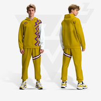 Ensembles de survêtements et de jogging personnalisés en gros pour l'entraînement d'équipe – Ensembles d'échauffement respirants et extensibles dans les quatre sens pour hommes avec service OEM