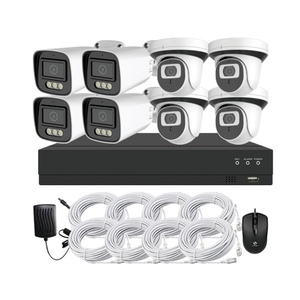 Sistema di telecamere CCTV commerciale 8 canali 4K 8MP POE AI telecamera di sicurezza per interni esterni Set per la casa - Product Image 5