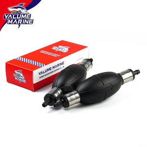 YALUME MARINE Outboard Motor Hand Pump 6mm <b>Rubber</b> <b>Hose</b> Stainless Steel For Yamaha Engine Oil Pipe Replacement Repair - Product Image 1