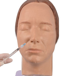 Modelo de rostro femenino para entrenamiento en estética, maniquí de silicona para inyecciones, producto de <span class=keywords><strong>ciencia</strong></span> médica. - Product Image 5