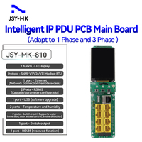 Caja de Distribución PDU Trifásica con Medidor, IP, 3*220V 3*63A para Centro de Datos JSY-MK-810