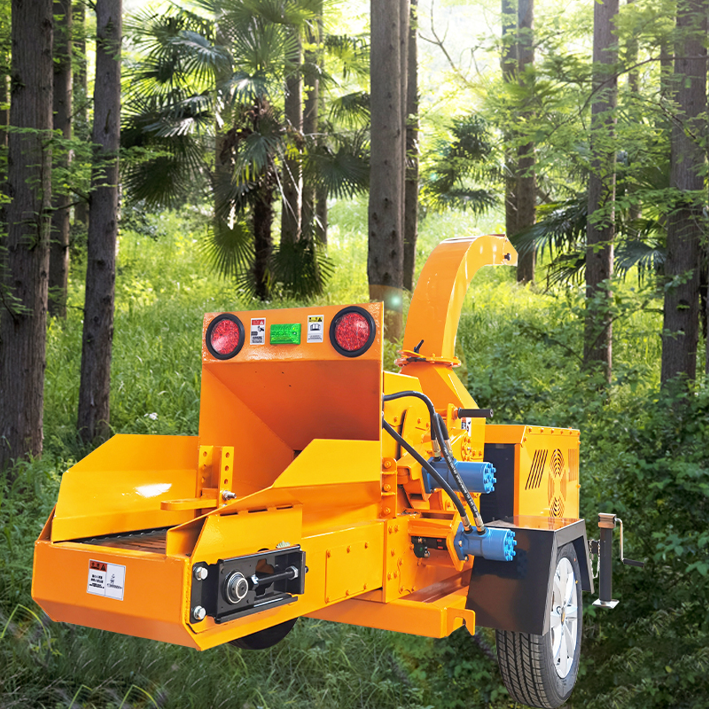 Diesel Industrial Wood Chipper Machine Shredder