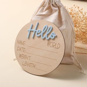 Tarjetas <span class=keywords><strong>de</strong></span> <span class=keywords><strong>madera</strong></span> para bebés recién nacidos para fotografí<span class=keywords><strong>a</strong></span> grabado <span class=keywords><strong>a</strong></span> <span class=keywords><strong>mano</strong></span> 'Hello World' signo <span class=keywords><strong>de</strong></span> anuncio <span class=keywords><strong>de</strong></span> nacimiento - Product Image 5