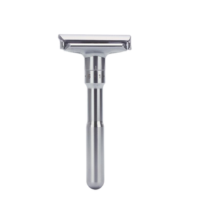 Afeitadora Facial Manual de Doble Cuchilla de Acero Inoxidable BEIKELIN, Nueva Llegada, para Hombres, Depilación, Afeitadora de Barbería - Product Image 1
