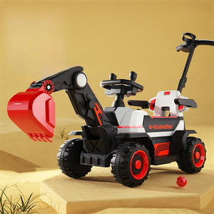 Traktor Mainan Listrik 12V dengan Remote Control untuk Anak Usia <span class=keywords><strong>2</strong></span> hingga 4 Tahun Unisex Plastik ABS Bertenaga Baterai Mobil Mainan dengan Trailer - Product Image 6