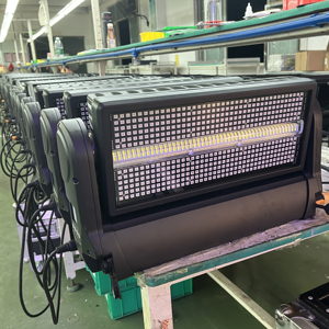 Tốt nhất người bán 1000W 4 + 4 đoạn <span class=keywords><strong>RGB</strong></span> LED IP Strobe Light với seetronic powercon true1 cho sân khấu buổi hòa nhạc tổ chức sự kiện nhà hát DJ Câu lạc bộ thanh - Product Image 1