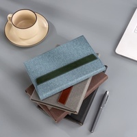 Vente flash - Couverture en cuir PU imperméable et durable pour classeur à 6 anneaux A5 avec pages intérieures amovibles