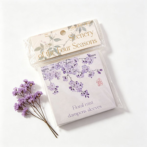 Scenery of the Four Seasons Floral Mist <b>Memo</b> <b>Pads</b> 20 Sheets Colorful Design for Note Taking and Organization - Product Image 1