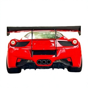 สปอยเลอร์หลังคาร์บอนไฟเบอร์แบบแห้งสไตล์ SVR สำหรับ Ferrari 458 488 GT รุ่น 89335300 89335400 89335500 90146700 - Product Image 4