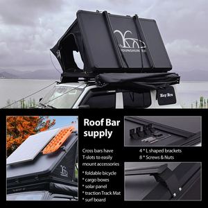 Carpa de Techo para Auto YOUNGHUNTER, para 3-4 Personas, Automática, Techo Rígido Extensible, para las Cuatro Estaciones, Una Habitación, Doble Capa, Impermeable, para Acampar - Product Image 1
