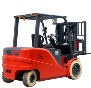 Thiết Bị Nâng Ngã Ba Điện 5 T Pin Nâng Ngã Ba Xe Nâng Điện 5 Tấn Với Cần Số Bên Để Tùy Chọn - Product Image 1