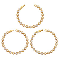 Chaîne artisanale Enigma Ins Super Flash Star en zircon blanc, acier inoxydable plaqué or véritable 18 carats, cadeau unisexe, bijoux élégants et luxueux