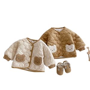 All'ingrosso della fabbrica per bambini stile coreano cappotto invernale da bambino orsetto cappotto spesso <span class=keywords><strong>piumini</strong></span> d'anatra per neonati - Product Image 3