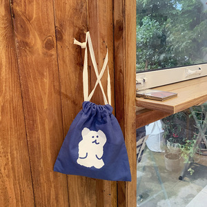 Sacs en toile de coton réutilisables personnalisés avec logo, multicolores, vente en gros, pour bonbons et cadeaux - Product Image 2