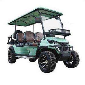 Carrito de Golf Personalizado Económico de 4 Ruedas, 48V, 5KW, 6 Plazas - Product Image 1